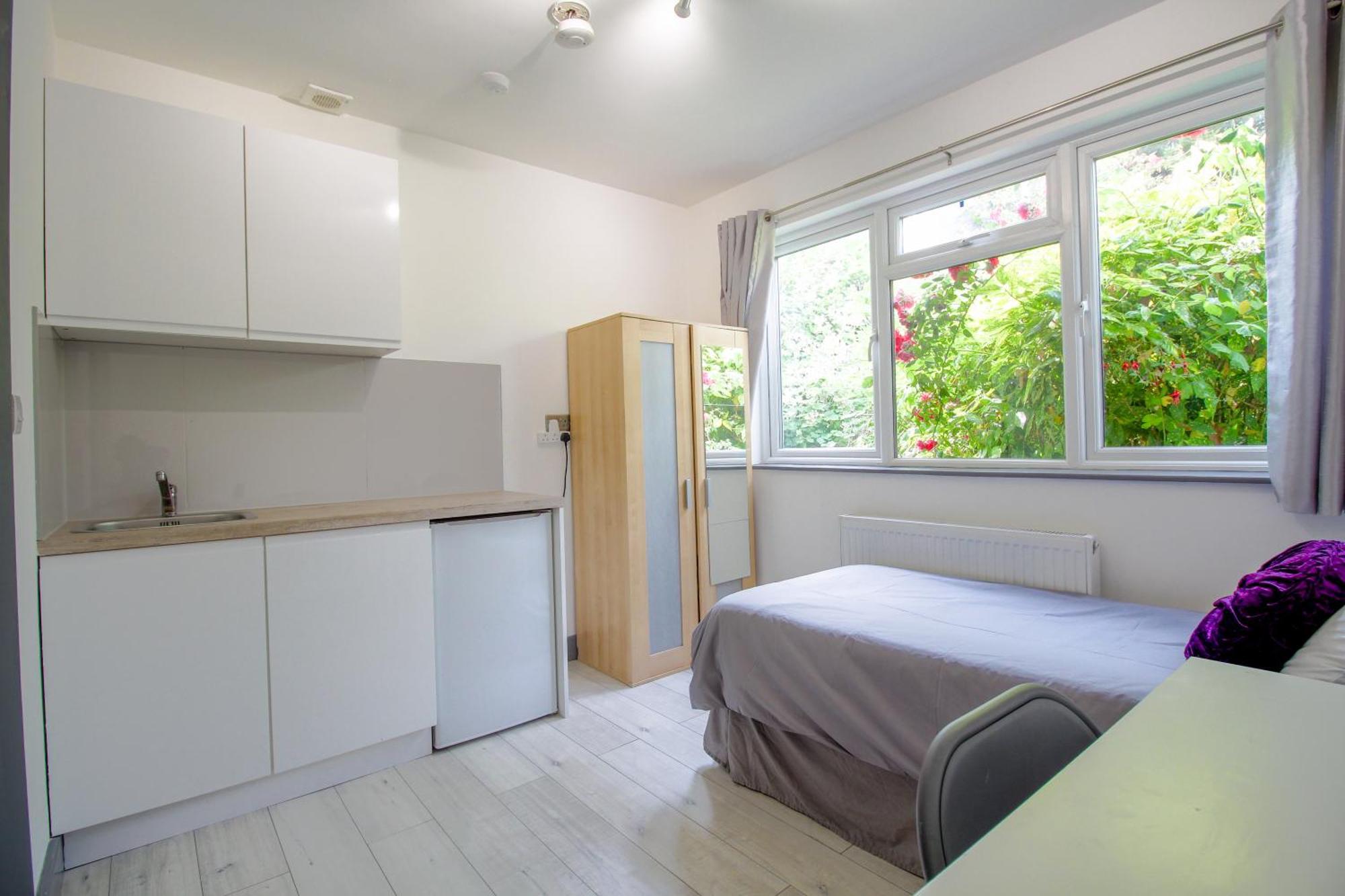 London Elegant New Studio Exterior foto